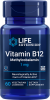 Life Extension Methylcobalamin, 1 mg, 60 lozenges