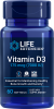 Life Extension Vitamin D3, 175 mcg (7000 IU), 60 softgels