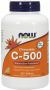 NOW Supplements Vitamin C-500 Orange Chewable - 100 Tablets