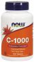 NOW Supplements Vitamin C-1000 Sustained Release - 100 Tablets