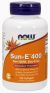 NOW Supplements Sun-E 400 IU -120 Softgels