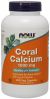 NOW Supplements Coral Calcium 1,000 mg - 250 Veg Capsules