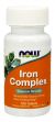 NOW Supplements Iron Complex Vegetarian - 100 Tablets