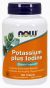 NOW Supplements Potassium plus Iodine - 180 Tablets