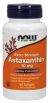 NOW Supplements Astaxanthin, Extra Strength 10 mg - 60 Softgels