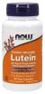 NOW Supplements Lutein, Double Strength 20 mg - 90 Veg Capsules