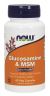 NOW Supplements Glucosamine & MSM - 60 Veg Capsules