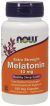 NOW Supplements Melatonin, Extra Strength 10 mg - 100 Veg Capsules
