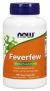 NOW Supplements Feverfew - 100 Veg Capsules