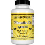 Healthy Origins Vitamin D3 - 2000 Iu - 240 Softgels