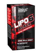 Nutrex Lipo 6 Ultra Concentrate Black 60 Black Caps