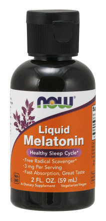 NOW Supplements Liquid Melatonin - 2 fl. oz.