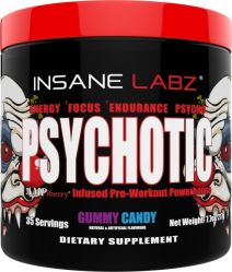 Insane Labz Psychotic Cotton Candy 35 Servings