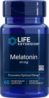 Life Extension Melatonin, 10 mg, 60 capsules