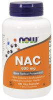 NOW Supplements NAC 600 mg - 100 Veg Capsules