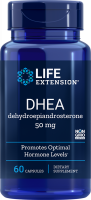 Life Extension DHEA, 50 mg, 60 capsules