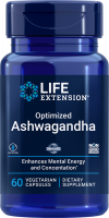 Life Extension Optimized Ashwagandha Extract, 60 capsules