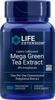 Life Extension Lightly Caf Mega Green Tea Ext, 100 caps