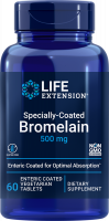 Life Extension Specially-Coated Bromelain, 500 mg, 60 Ent-CoatT