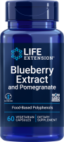Life Extension Blueberry Extract with Pomegranate, 60 capsules