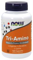 NOW Supplements Tri-Amino - 120 Capsules
