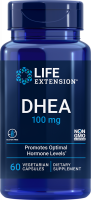 Life Extension DHEA, 100 mg, 60 capsules