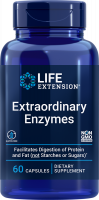 Life Extension Extraordinary Enzymes, 60 capsules