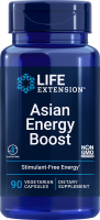 Life Extension Asian Energy Boost, 90 capsules