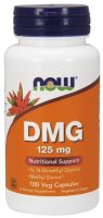NOW Supplements DMG 125 mg - 100 Veg Capsules