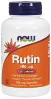 NOW Supplements Rutin 450 mg - 100 Veg Capsules