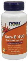 NOW Supplements Sun-E 400 - 60 Softgels