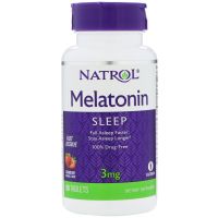 Natrol Melatonin Fast Dissolve Strawberry - 3 Mg - 90 Tablets