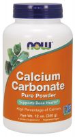 NOW Supplements Calcium Carbonate Powder - 12 oz.