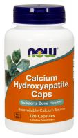 NOW Supplements Calcium Hydroxyapatite - 120 Capsules