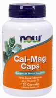 NOW Supplements Cal-Mag - 120 Capsules