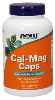 NOW Supplements Cal-Mag - 240 Capsules