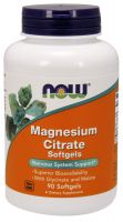 NOW Supplements Magnesium Citrate - 90 Softgels