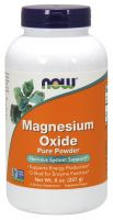 NOW Supplements Magnesium Oxide - 8 oz.