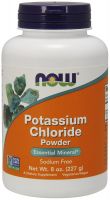NOW Supplements Potassium Chloride Powder - 8 oz