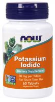NOW Supplements Potassium Iodide 30 mg - 60 Tablets