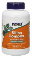 NOW Supplements Silica Complex - 180 Tablets