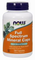 NOW Supplements Full Spectrum Mineral Caps - 120 Veg Capsules
