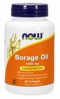 NOW Supplements Borage Oil 1000 mg - 60 softgels