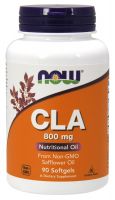 NOW Supplements CLA (Conjugated Linoleic Acid) 800 mg - 90 Softgels