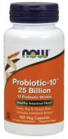 NOW Supplements Probiotic-10 25 Billion - 100 Veg Capsules