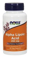 NOW Supplements Alpha Lipoic Acid 250 mg - 60 Veg Capsules