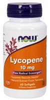 NOW Supplements Lycopene 10 mg - 60 Softgels