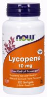 NOW Supplements Lycopene 10 mg - 120 Softgels