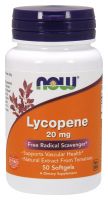 NOW Supplements Lycopene 20 mg - 50 Softgels