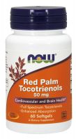 NOW Supplements Red Palm Tocotrienols 50 mg - 60 Softgels